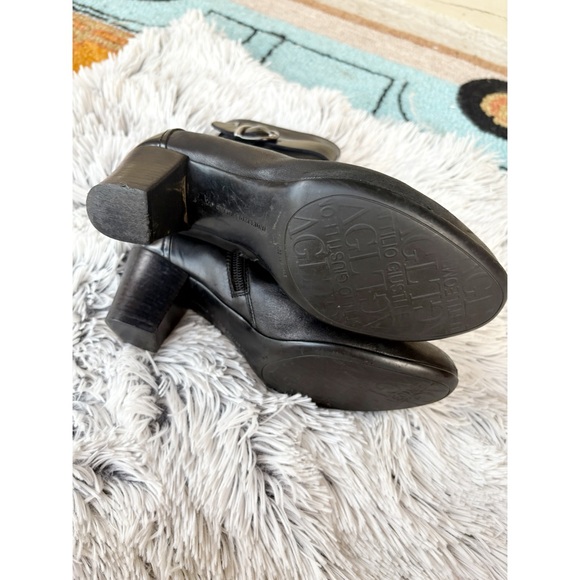 AGL‎ Black Italian Leather Ankle Boots - Picture 4 of 5